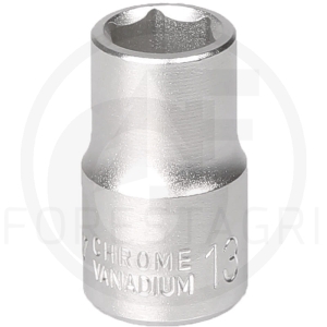 Steckschlüssel 1/2" 6-Winkel - 13