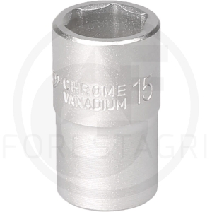 Steckschlüssel 1/2" 6-Winkel - 15