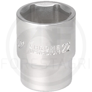 Steckschlüssel 1/2" 6-Winkel - 22