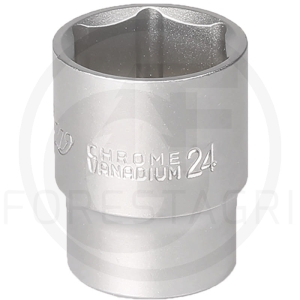 Steckschlüssel 1/2" 6-Winkel - 25