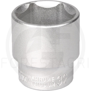 Steckschlüssel 1/2" 6-Winkel - 32