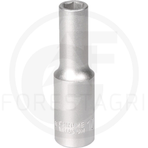 Langer Steckschlüssel 1/2" 6-Winkel - 10