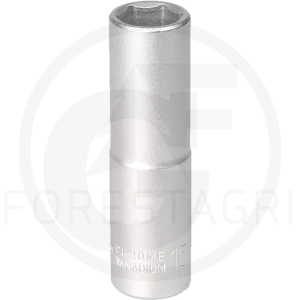 Langer Steckschlüssel 1/2" 6-Winkel - 15