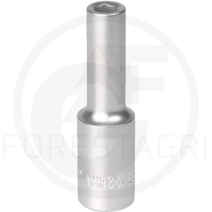 Langer Steckschlüssel 1/2" 6-Winkel - 8