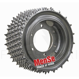 Aggressiv Vorschubwalze mit Gummipolsterung 20x24 Komatsu 360.2