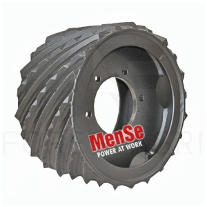 Stahl- Vorschubwalze - zum Entrinden - Komatsu 360.2