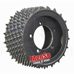 Stahl- Vorschubwalze aggressiv 20x24 Komatsu 360.1