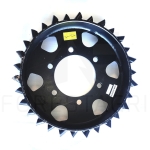 Aggressiv Vorschubwalze, John Deere H480 - Links