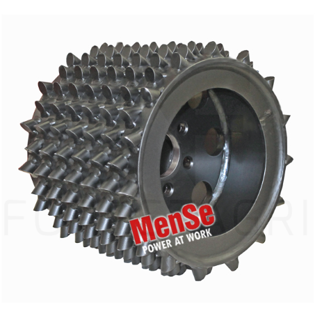 Stalowa rolka podająca, agresywna 22×24 John Deere H752