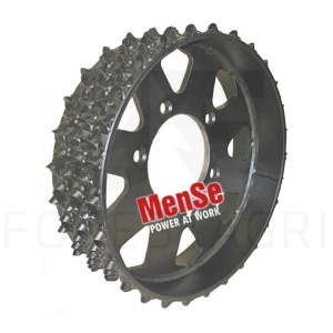 Stahl- Vorschubwalze 16x14 John Deere H758 Poclain