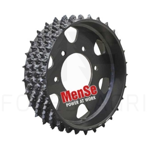 Stahl- Vorschubwalze 16x19 John Deere H758 Poclain