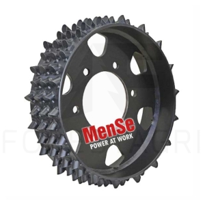 Stahl- Vorschubwalze 22x24 - aggressiv - John Deere H758 Poclain