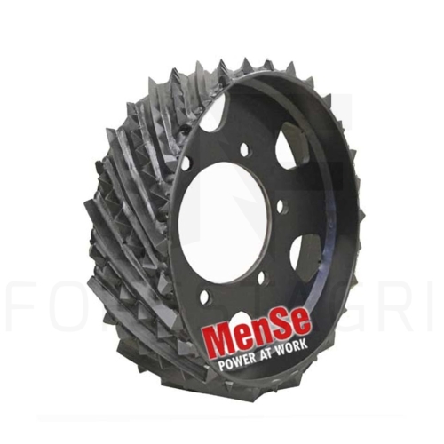 Stalowa rolka podająca - do korowania - John Deere H758 Poclain