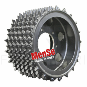 Stahl- Vorschubwalze, aggressiv 22x30 John Deere H762C