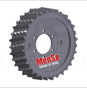 Stahl- Vorschubwalze - zum Entrinden - SP 591