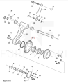 Zębatka kółka pomiarowego, Measuring wheel sprocket, Messrad-Kettenrad, Měřící řetězové kolo, Matavimo rato žvaigždutė, F655667 Z