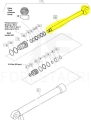 tłoczysko, Stūmoklio strypas, Pístnice, Kolbenstange, Piston rod, F049652