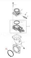 uszczelka, seal, Dichtung, těsnění, Tarpiklis - R528304
