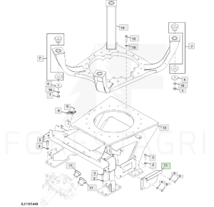 Halterung – F676985